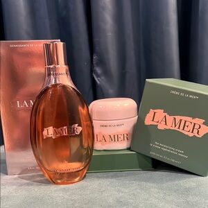 La Mer Moisturizer & Genaissance Containers